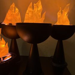4 Flame Lights -$15 Each