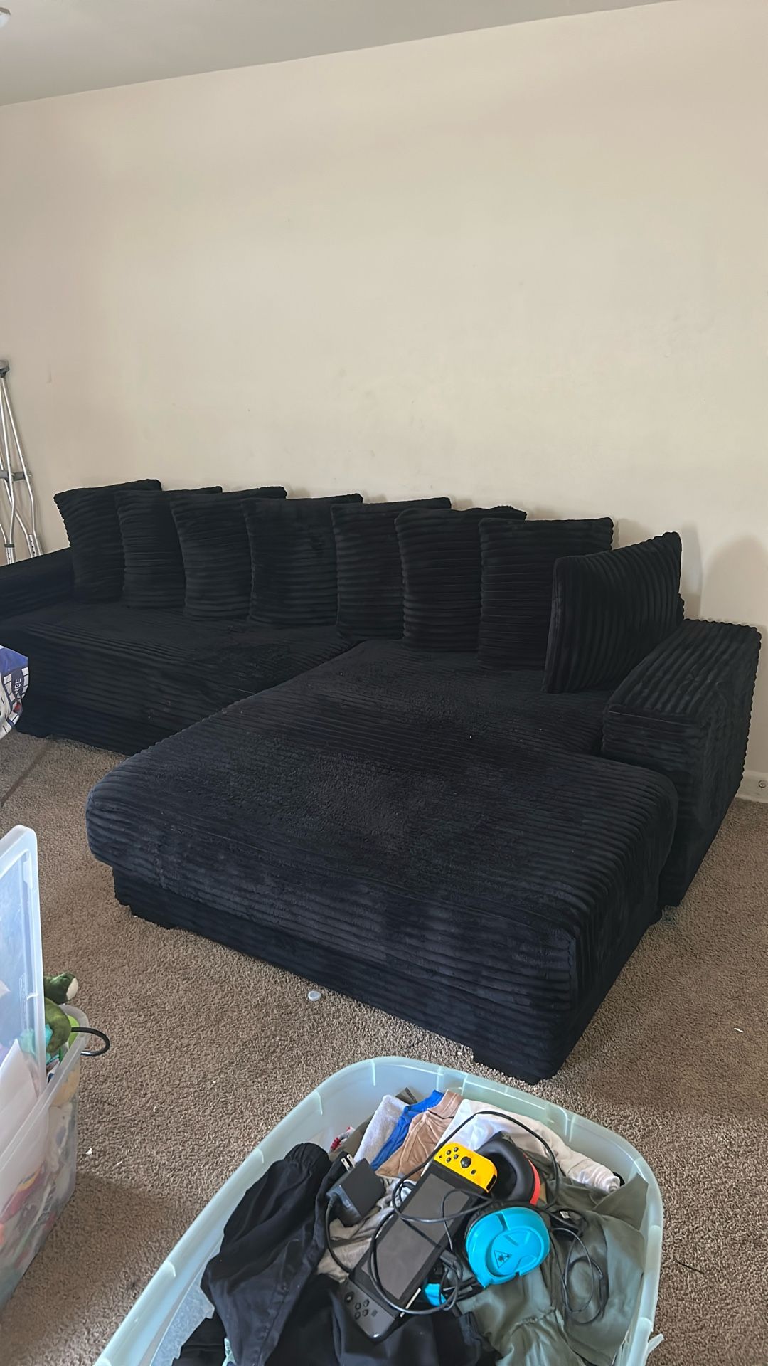 Black Cloud Couch