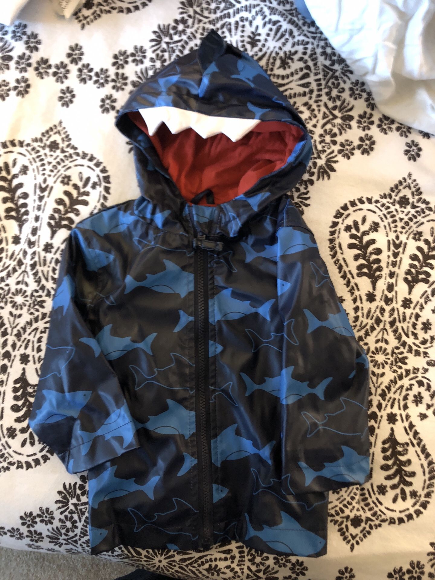 Shark raincoat - boys 12 months