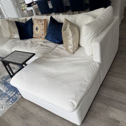 Elegant White Couch For Sale!