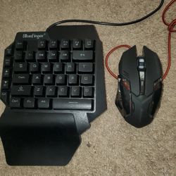 Gaming Keyboard and Mouse