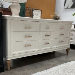 Wooden 9-drawers Modern Dresser/buffet/tv Cabinet 