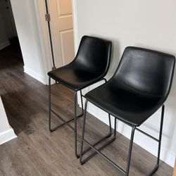 FOR SALE: Black barstools $60 