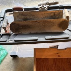 Cement Mason tools and saw