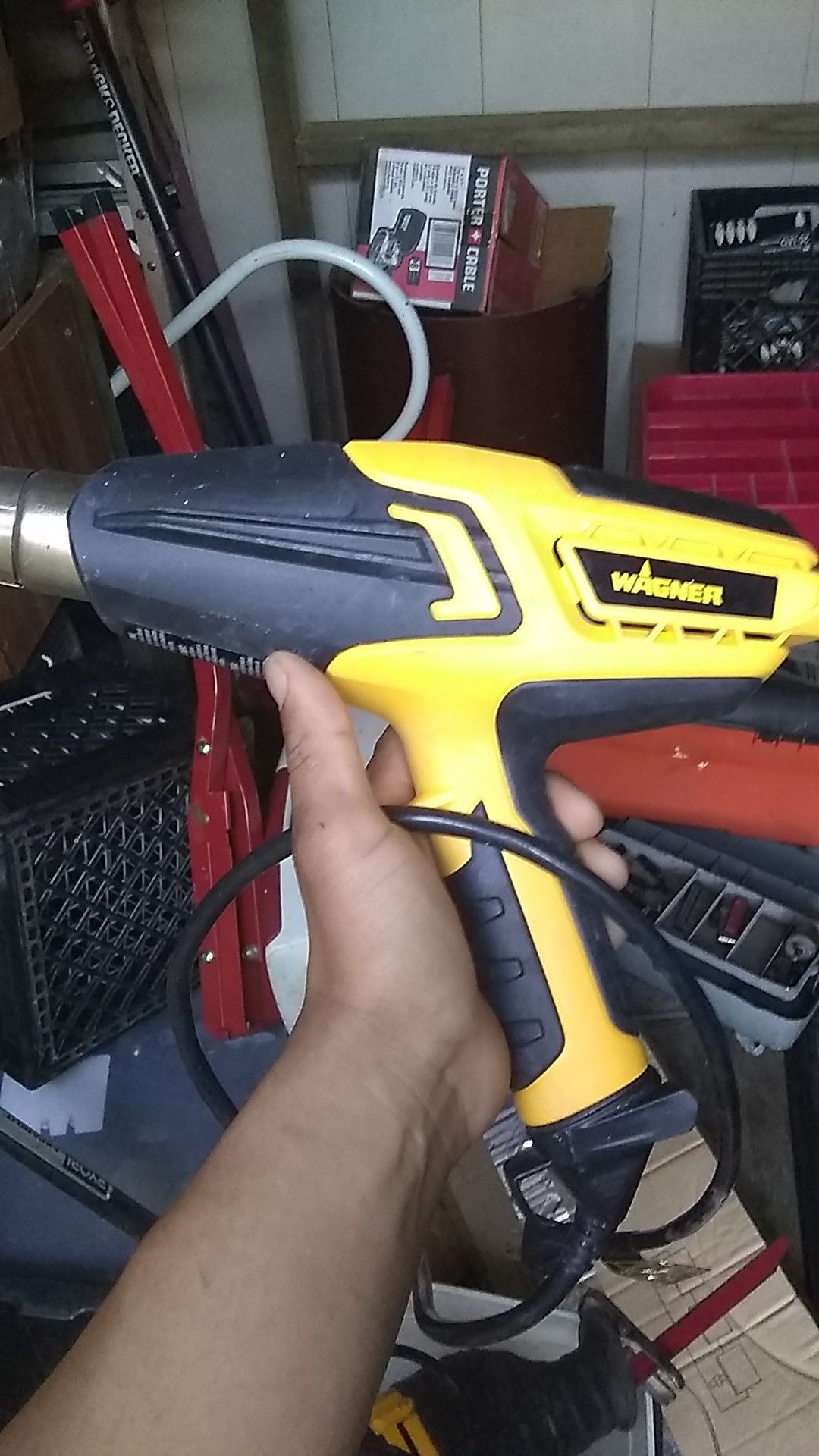Wagner heat gun for bending PVC pipe