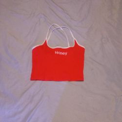 Red Crop Top Tang