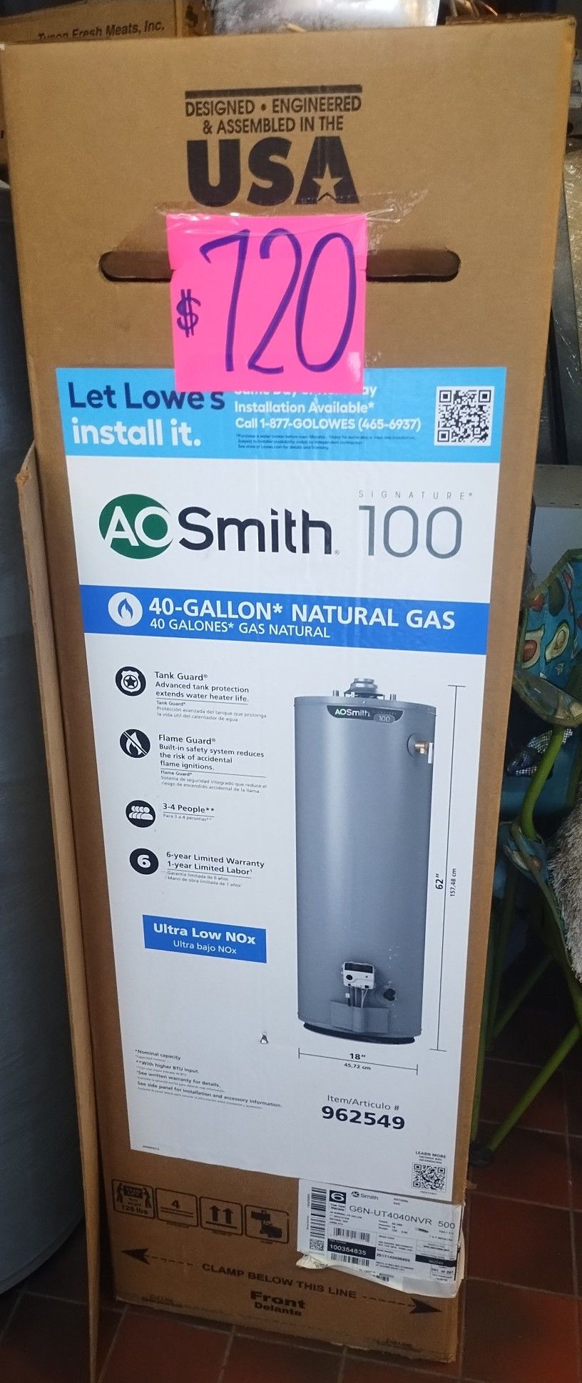 New Ao Smith Water 💦 Heater 