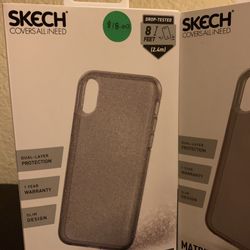 SKECH Matrix Slim Drop Defense iPhone X and Matrix Sparkle iPhone Xs Max