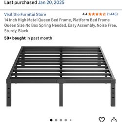 Bed Frame Queen Size