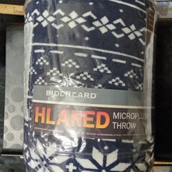 Heated Microfiber Throw Unopened Package NEW