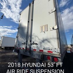2018 HYUNDAI TRANSLEAD 53' FT. DRY WAGON VAN TRAILER 