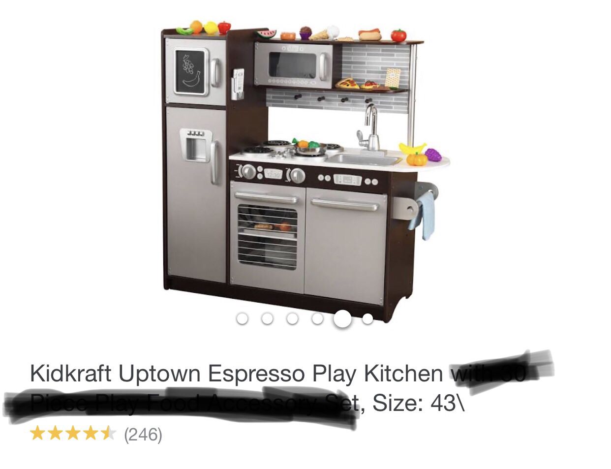 Kidkraft Uptown Espresso Play Kitchen