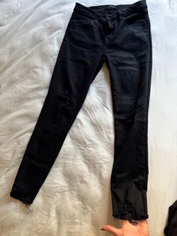 Low rise skinny jeans
