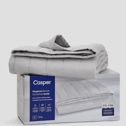 New Casper Queen 20 lb soft weighted blanket in box