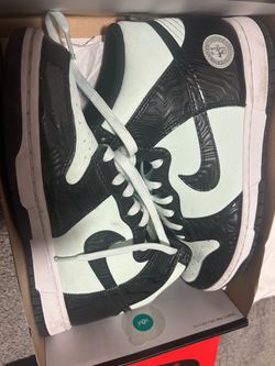 Nike Dunk High Men's Black White DH0953-001 High Top 2021 Athletic Sneaker 9.5