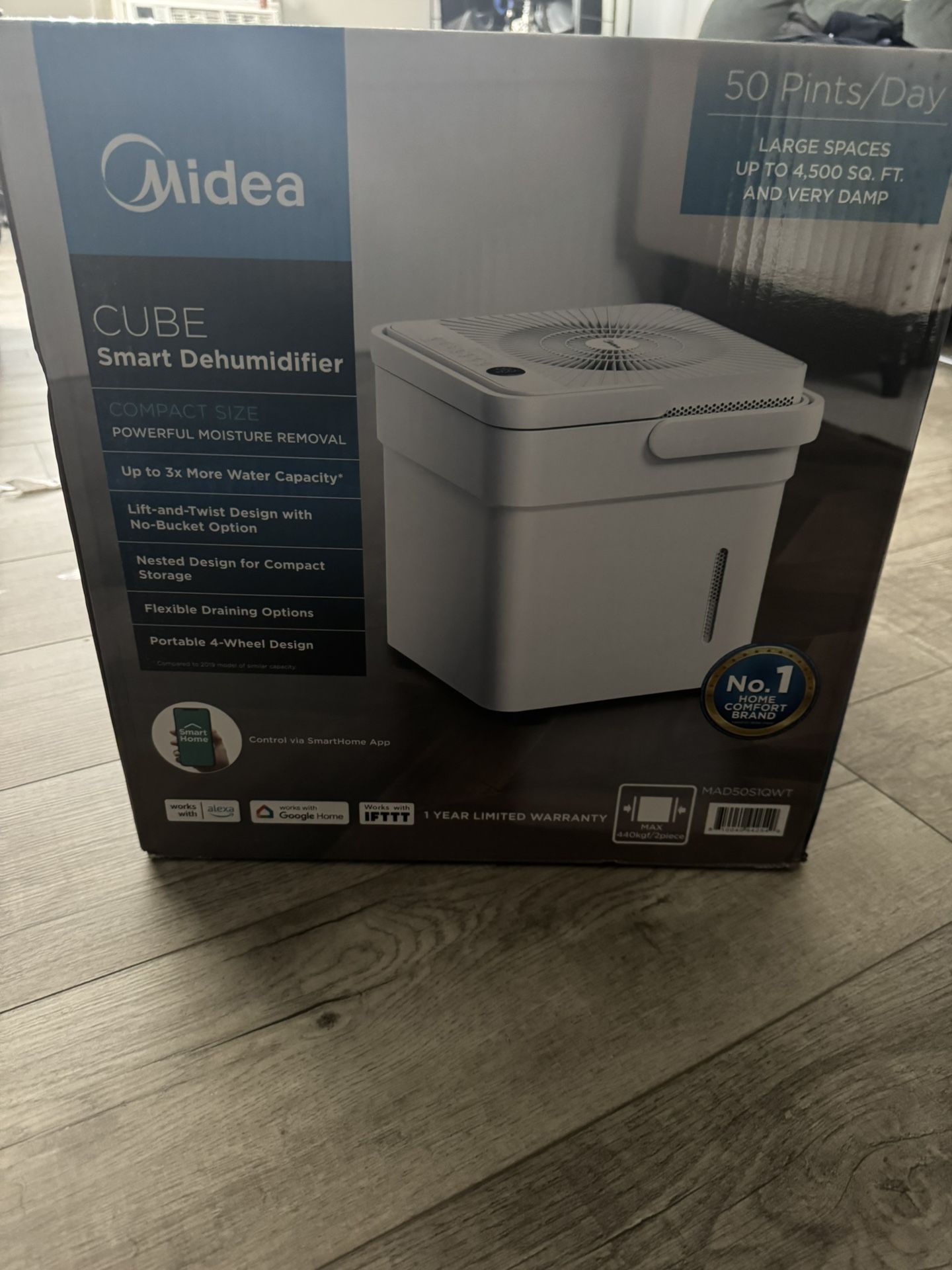 Midea Cubed Smart Dehumidifier