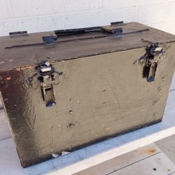 Heavy Duty Metal Storage Box - $20