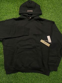 Essentials hoodie black