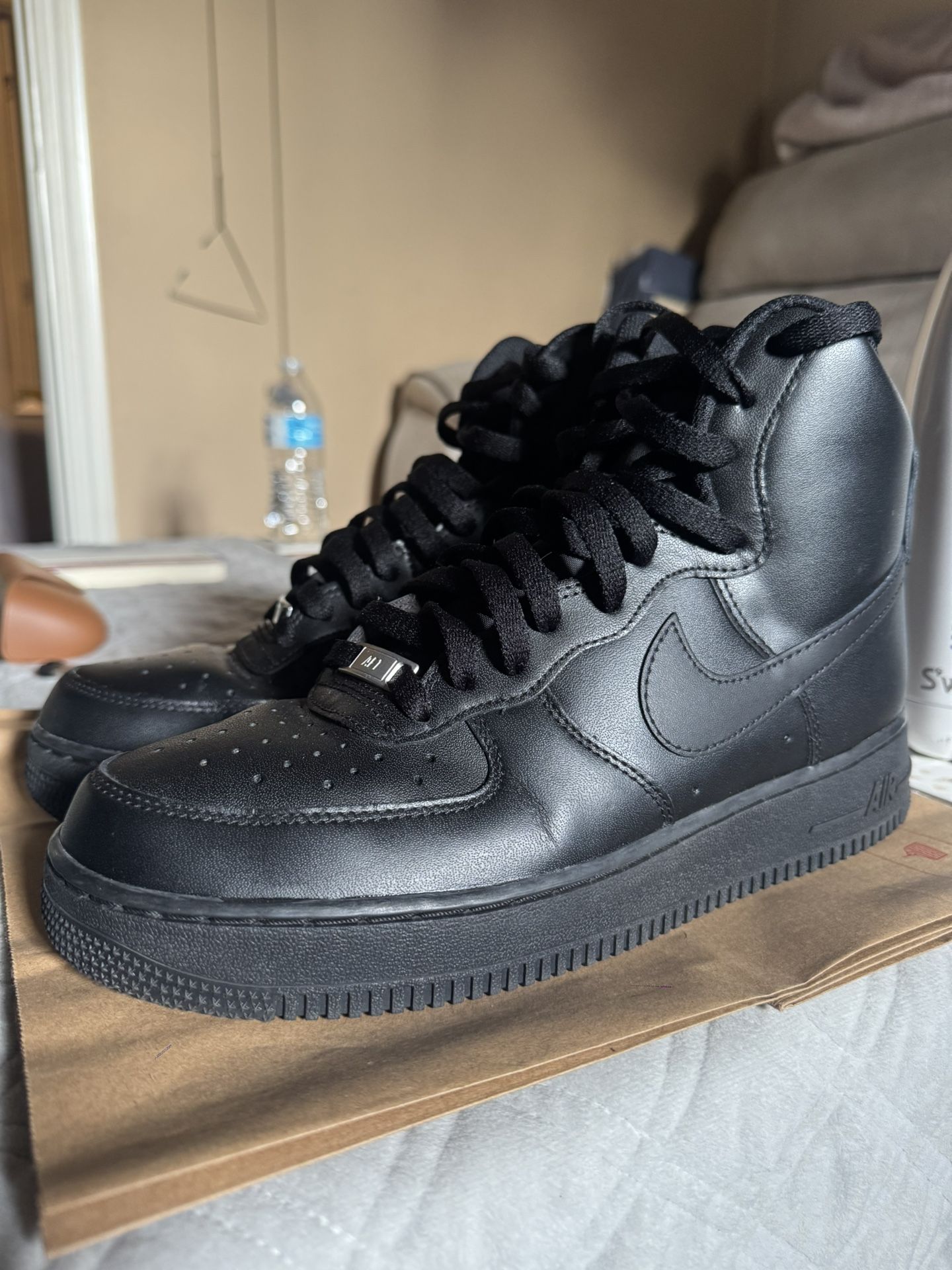 Nike Air Force Mid Men 9.5 - Black