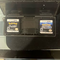Nintendo DS Pokemon Black Version 1 & 2