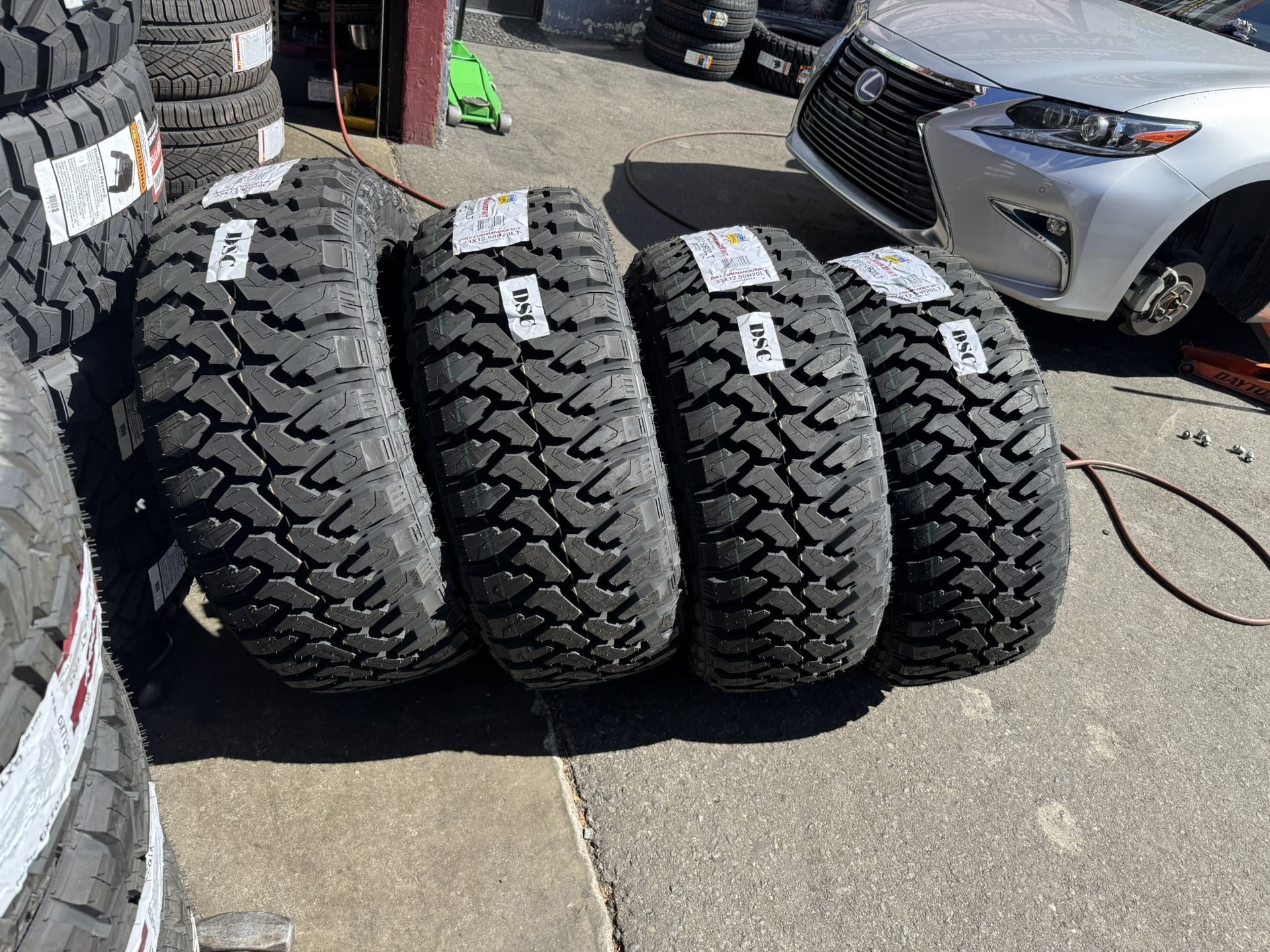 33-12-50-20 Tires 39$ Down Payment Only Financing’s Available