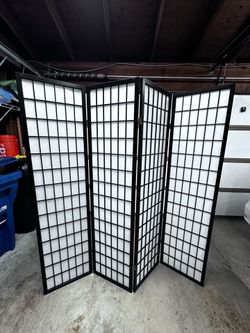 Room folding divider
