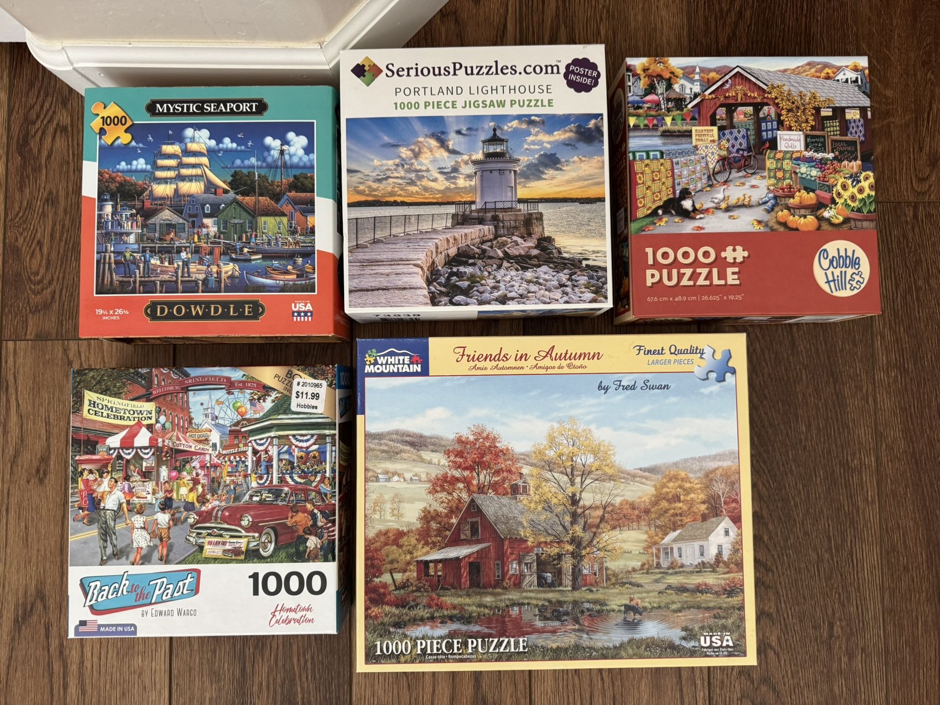 Lot Of Five Puzzles