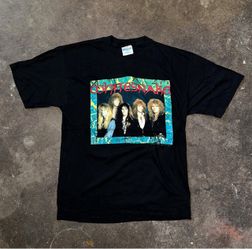 Vintage Whitesnake Band single stitch Graphic T-Shirt