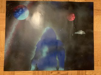 Destiny Beginner Spray Paint Art by Raymond Wade Jr