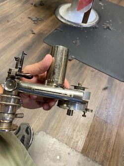 Rare 1904 steam engine indicator train test gauge
