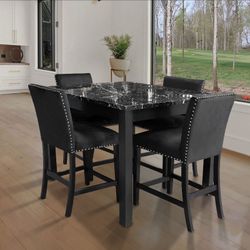 BRAND NEW! Dior 5-PC Breakfast Kitchen Table Set
