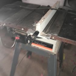 Black And Decker Table Saw