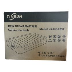 TinSun Twin Size Air Mattress Model: JS-HE-009T