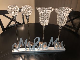 CRYSTAL WEDDING DECORATIONS