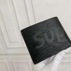 Supreme Louis Vuitton Wallet Black