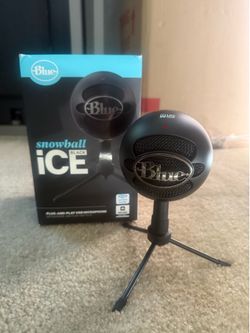 Snowball Black Ice Microphone