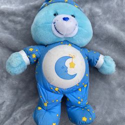 Care Bears Talking Bedtime Bear Light Up Musical Singing Lullaby 13" 2002