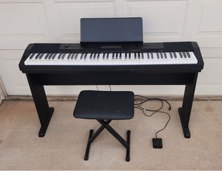 Casio keyboard piano