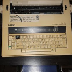 2 Vintage Brother Electric Typewriters