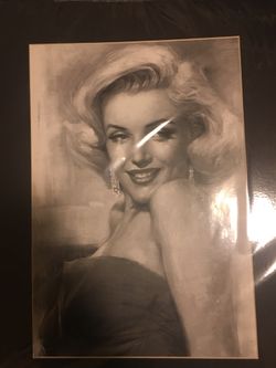 Marylin Monroe poster. Still in package