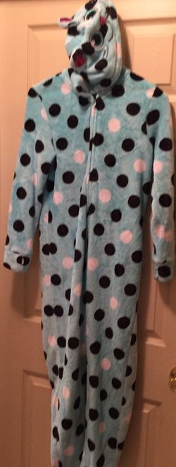 Justice ultra soft onesie size 12