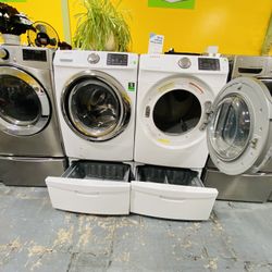 Lavadora Y Secadora Samsung De Gas 11$ Primer Pago