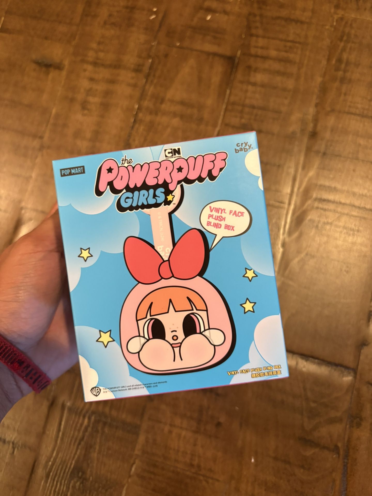 Pop Mart CryBaby x Powerpuff Girls Series Vinyl Face Plush Single Blind Box