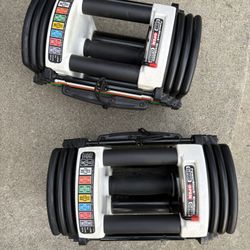 Power block U90 adjustable dumbbells 