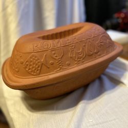 Vintage Römertopf ceramic baker