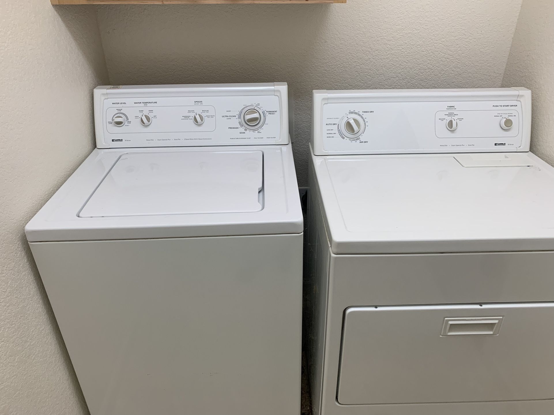 Kenmore Washer And Dryer