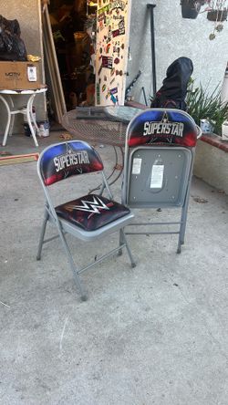 WWE superstar experience folding chair