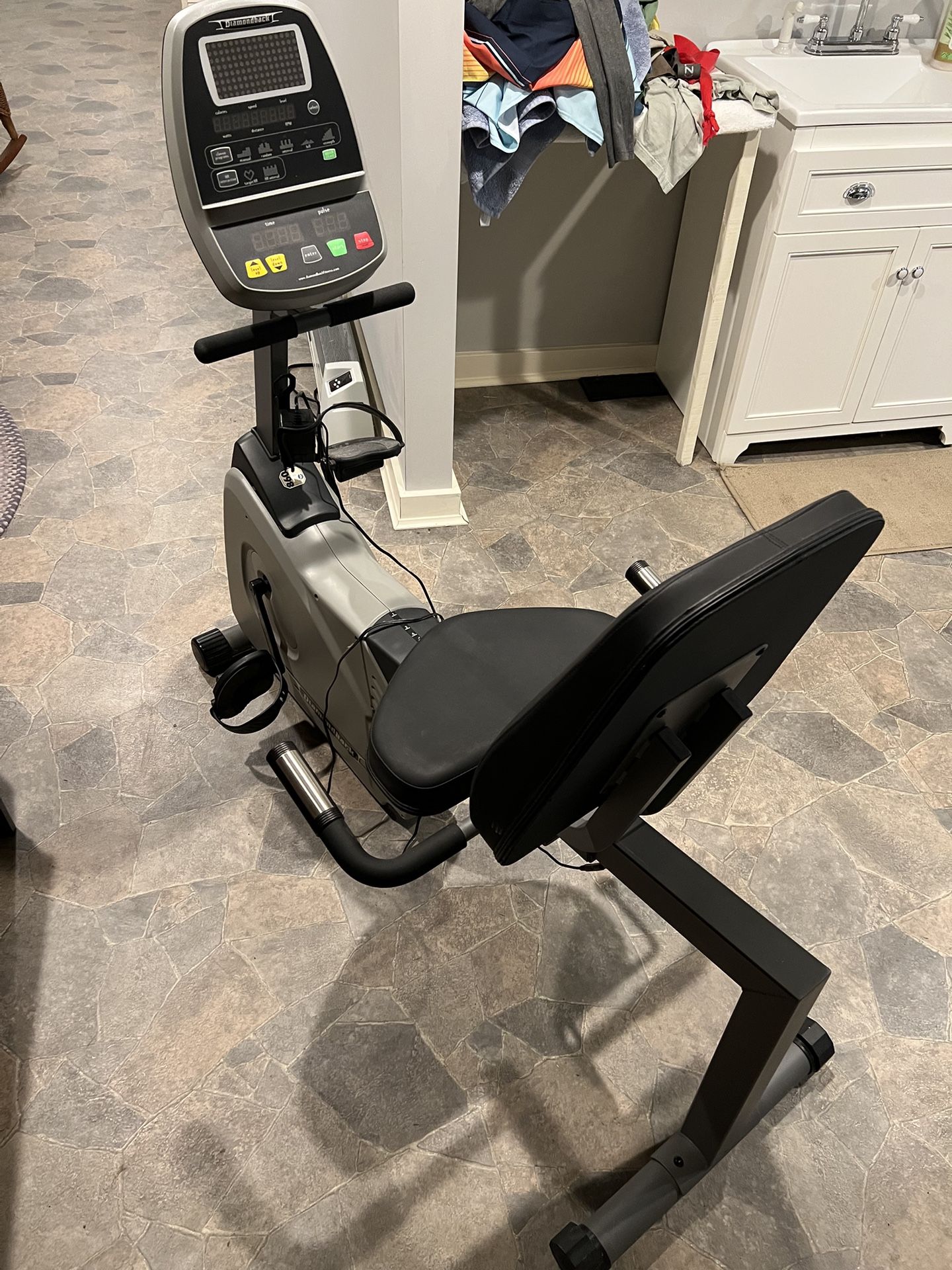 Free Recumbent Exercise Bike