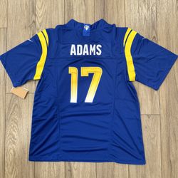 Men’s LA Rams Adams Stitched Jersey , S To 3Xl