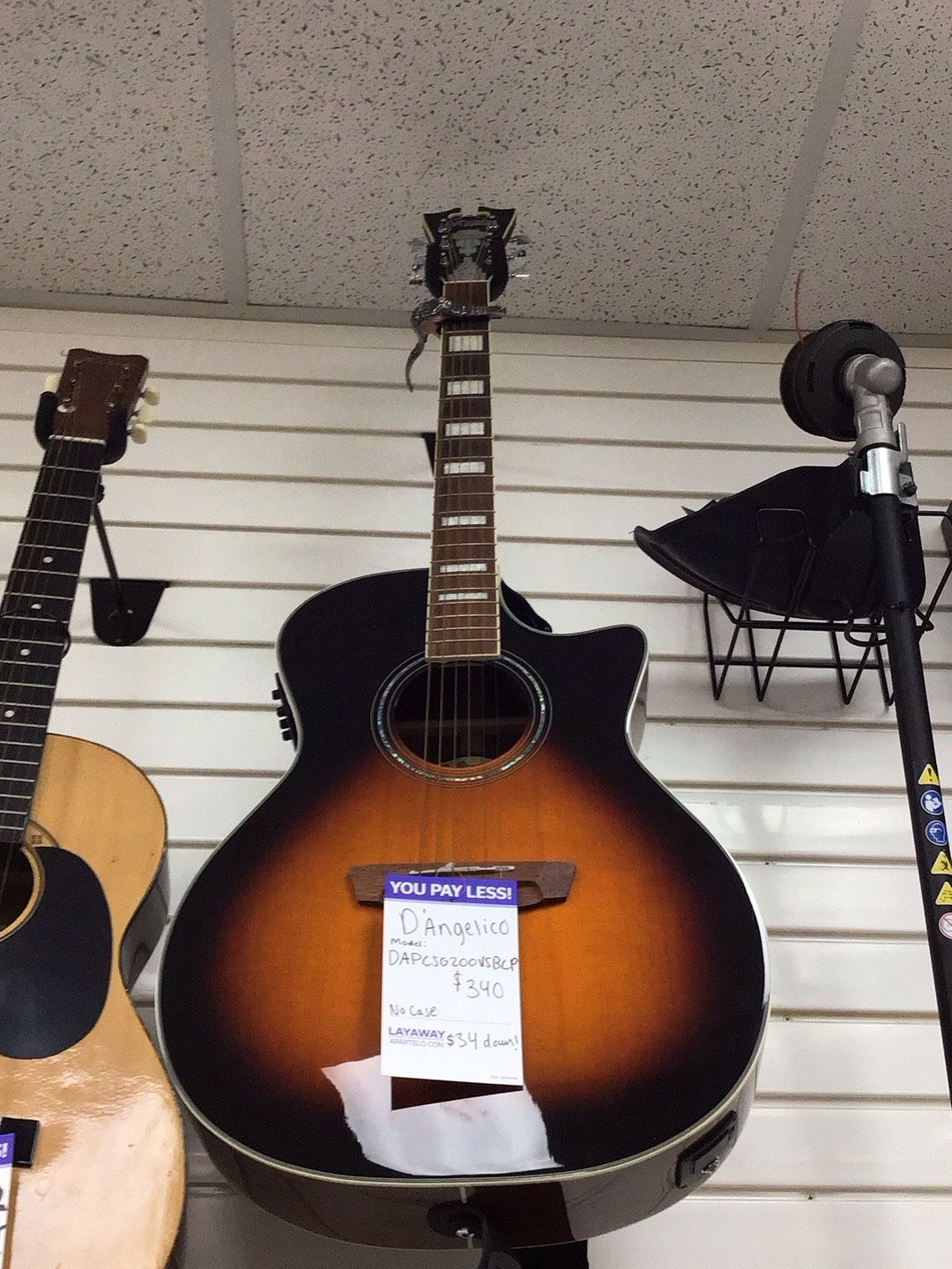 D’Angelico DAPCSG200VSBCP